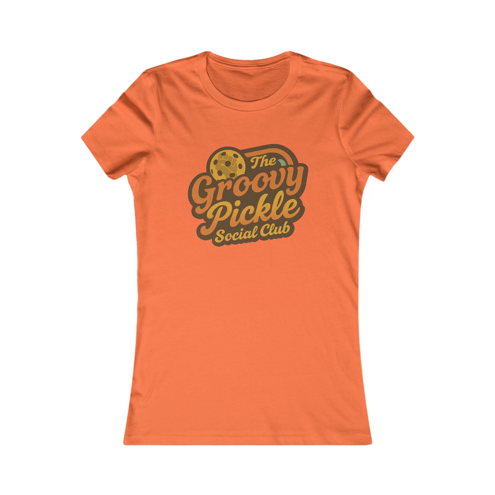 The Groovy Pickle Social Club Retro Women's Tee