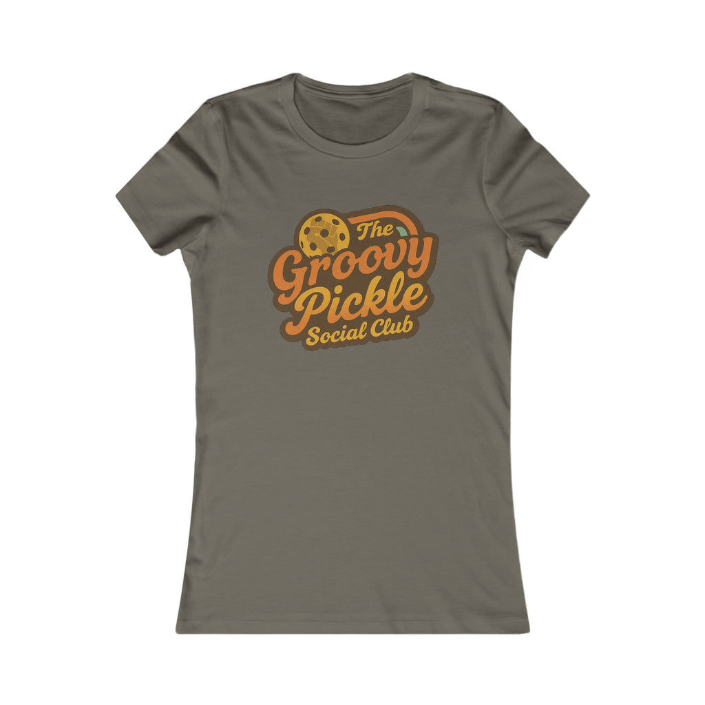 The Groovy Pickle Social Club Retro Women's Tee