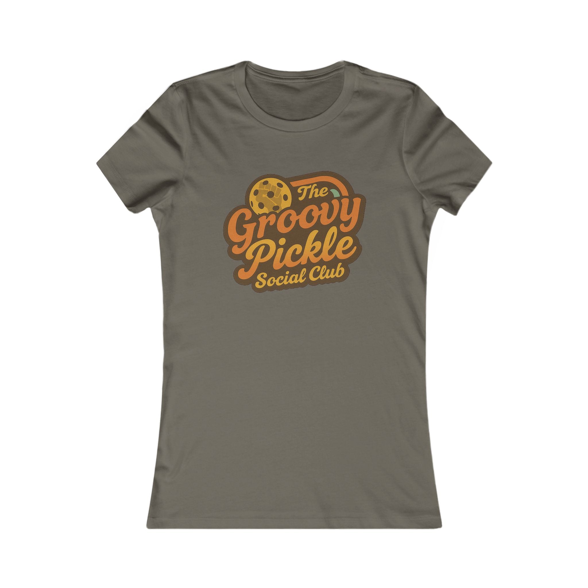 The Groovy Pickle Social Club Retro Women's Tee