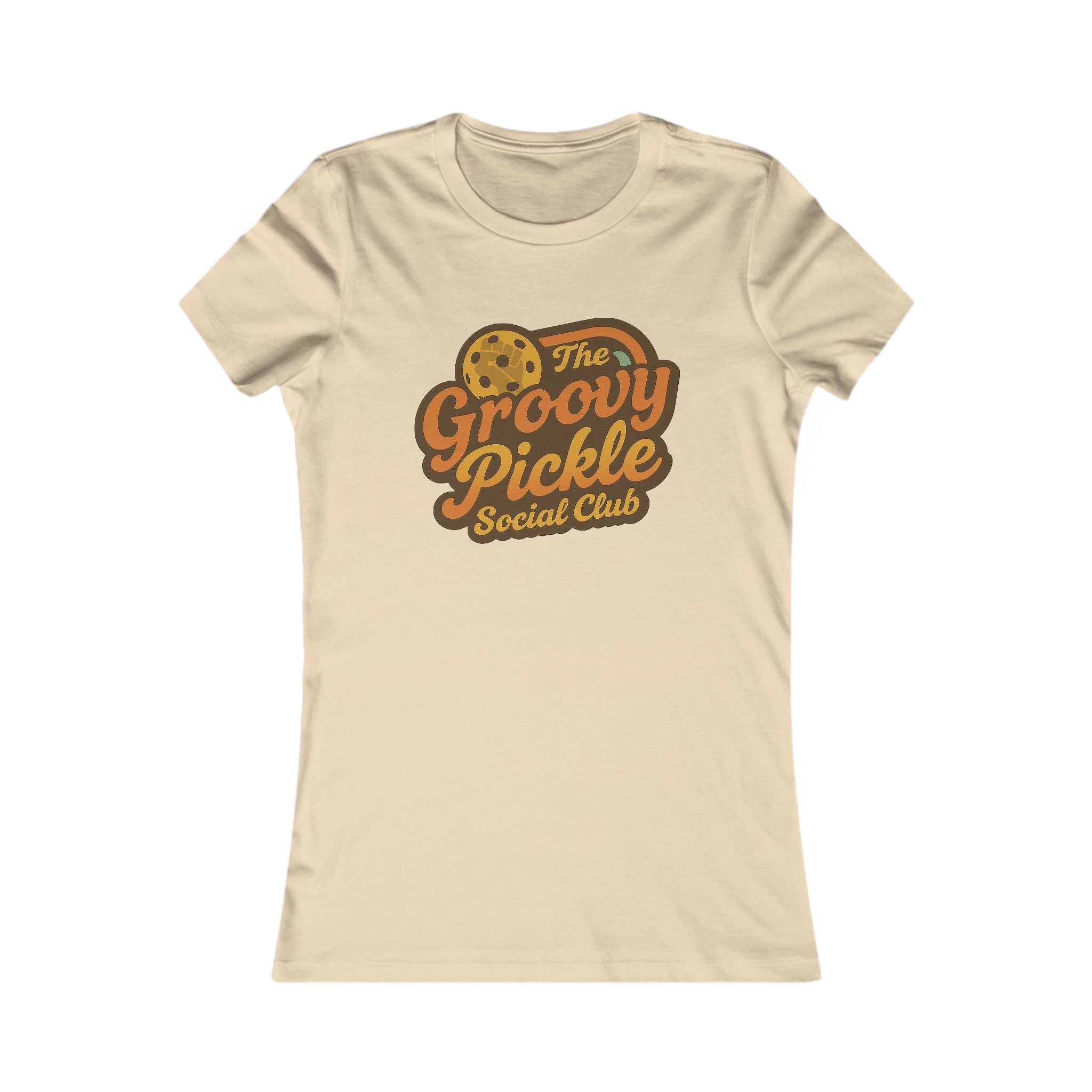 The Groovy Pickle Social Club Retro Women's Tee