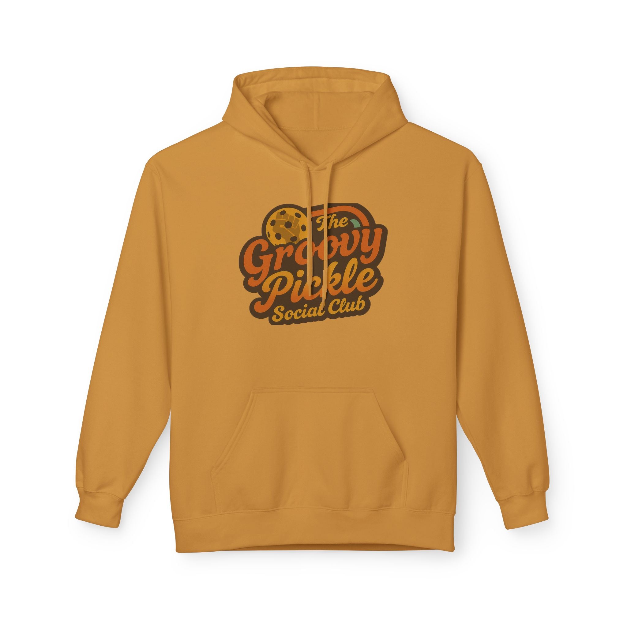The Groovy Pickle Social Club Hoodie | Retro Pullover Hoodie