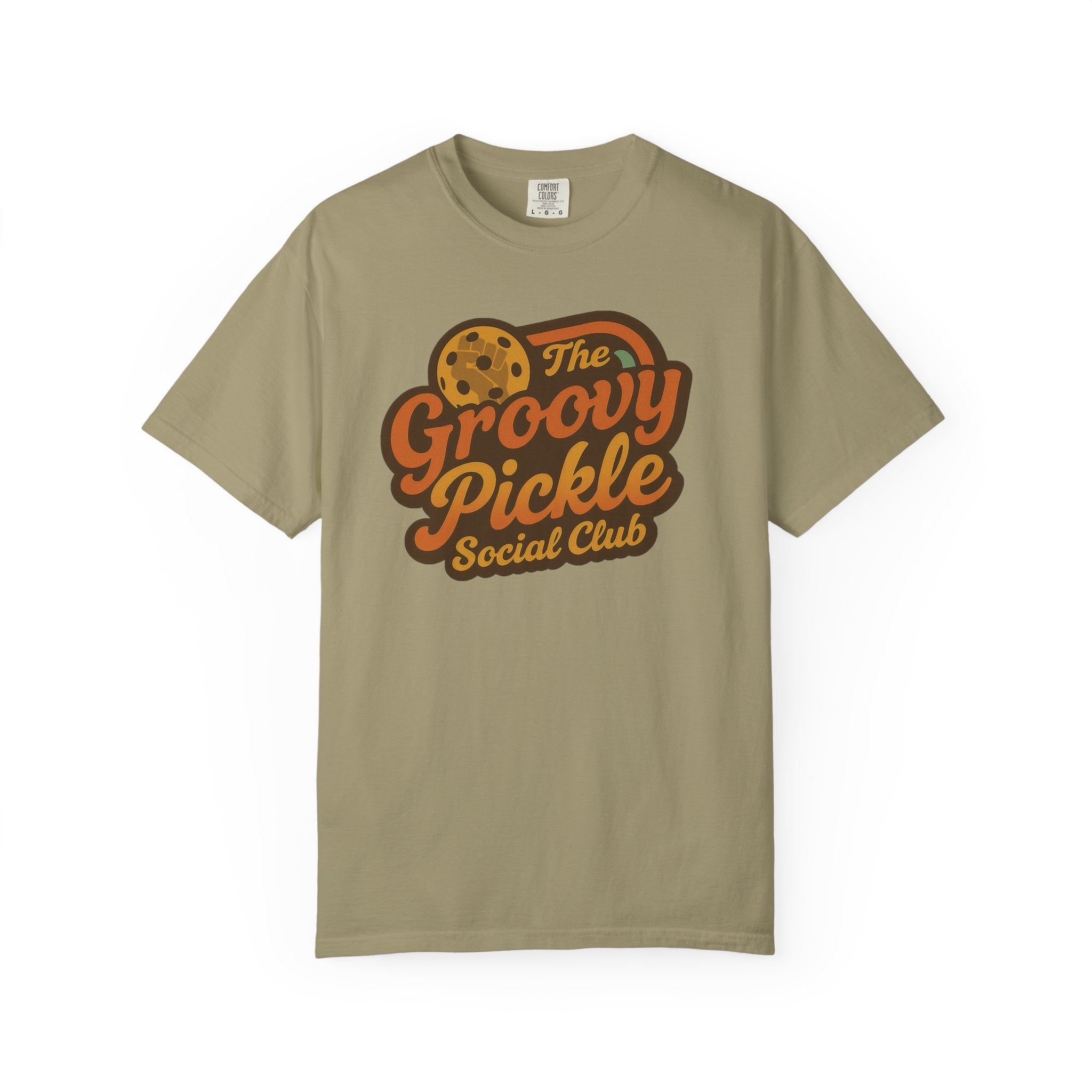 The Groovy Pickle Social Club Retro Tee