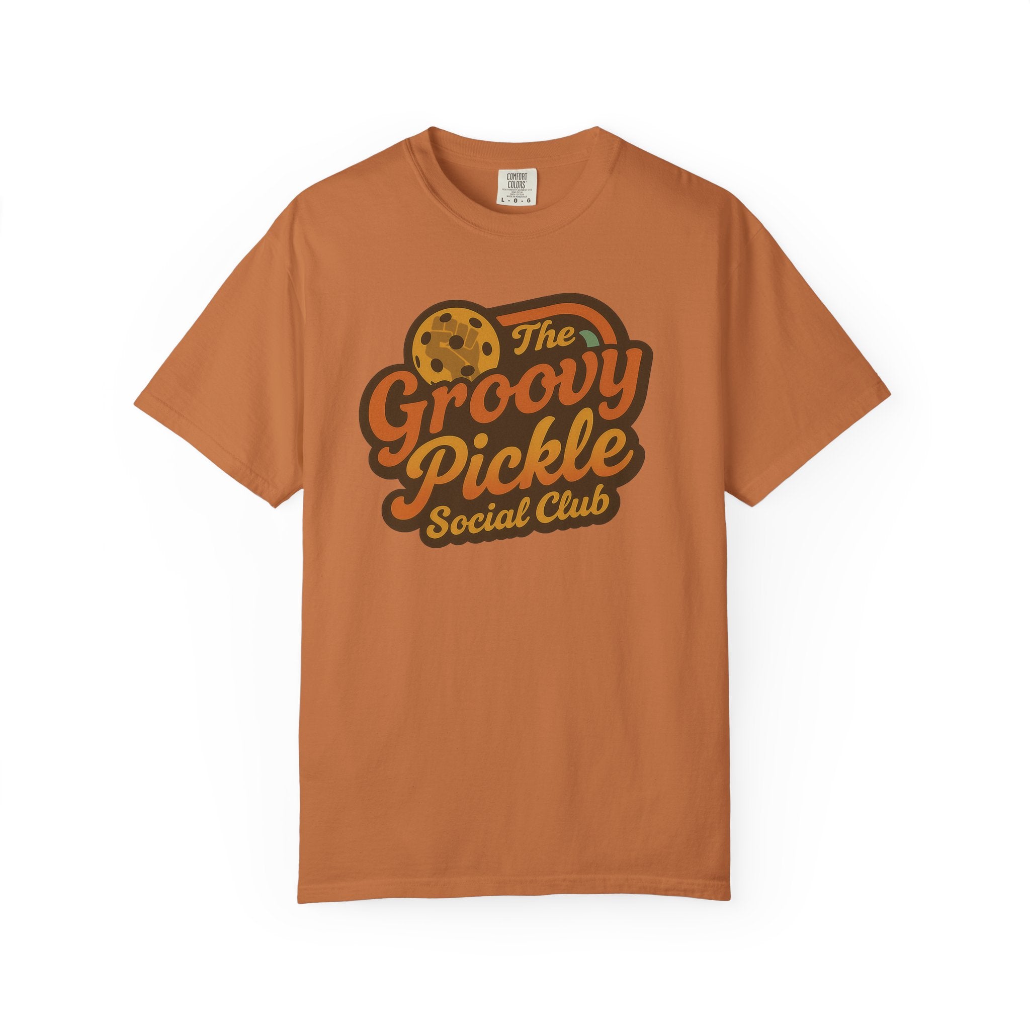 The Groovy Pickle Social Club Retro Tee