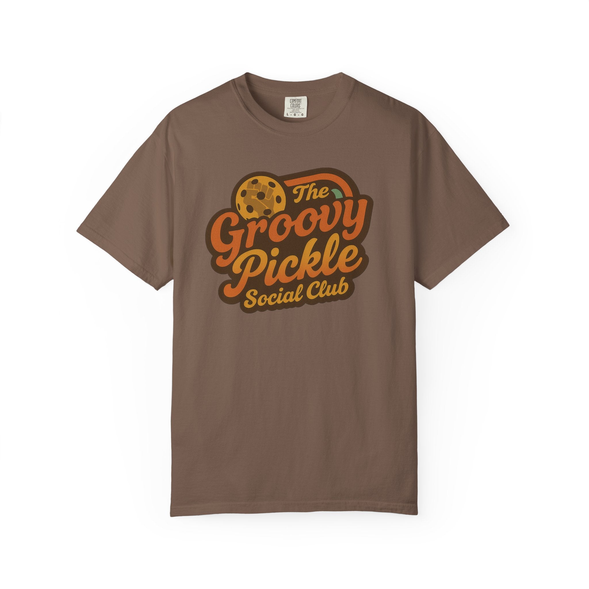 The Groovy Pickle Social Club Retro Tee