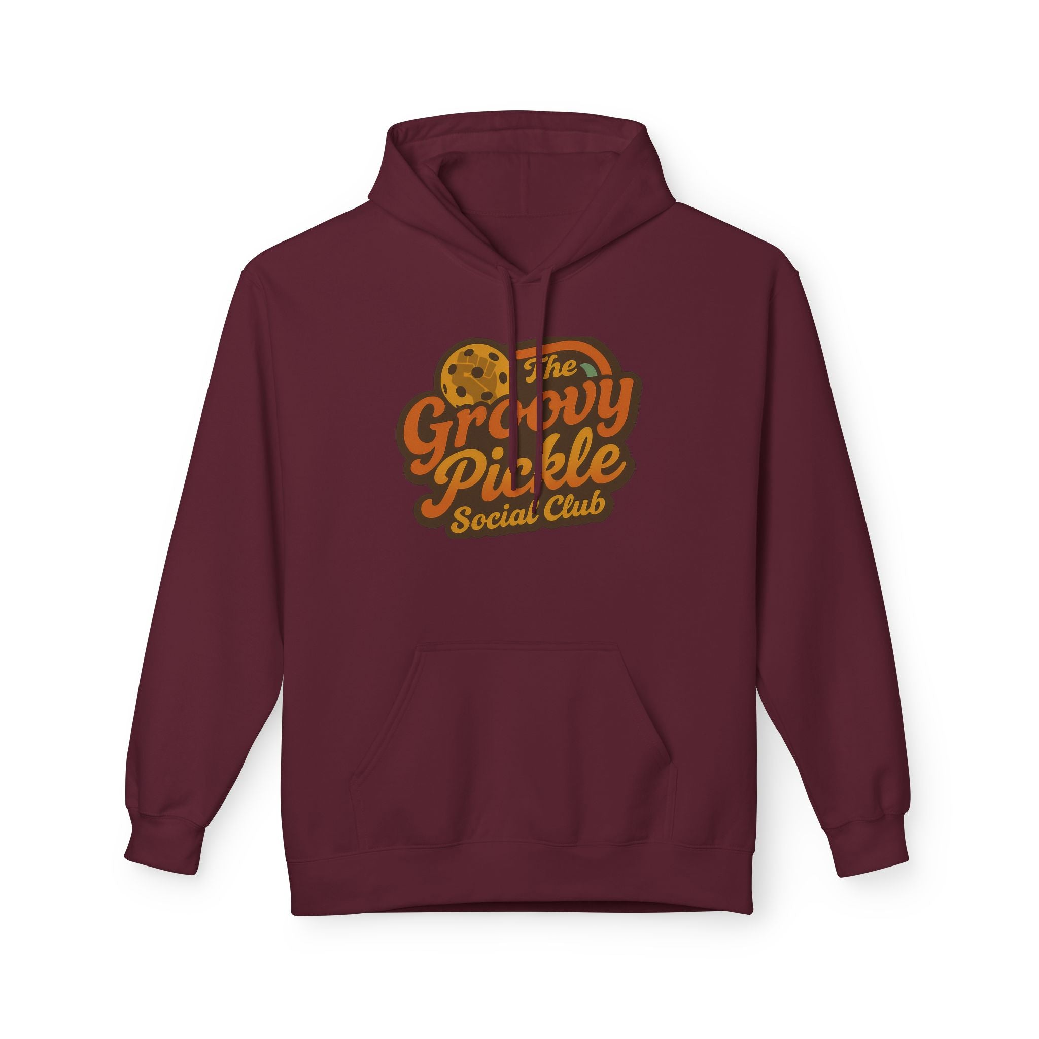 The Groovy Pickle Social Club Hoodie | Retro Pullover Hoodie